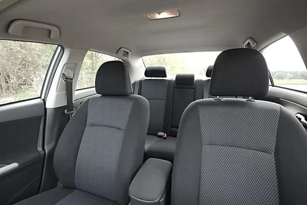 Assentos interiores do carro — Fotografia de Stock