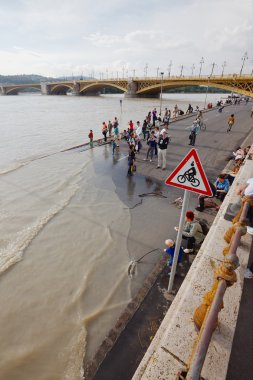 Sular altında Budapeşte Quayside