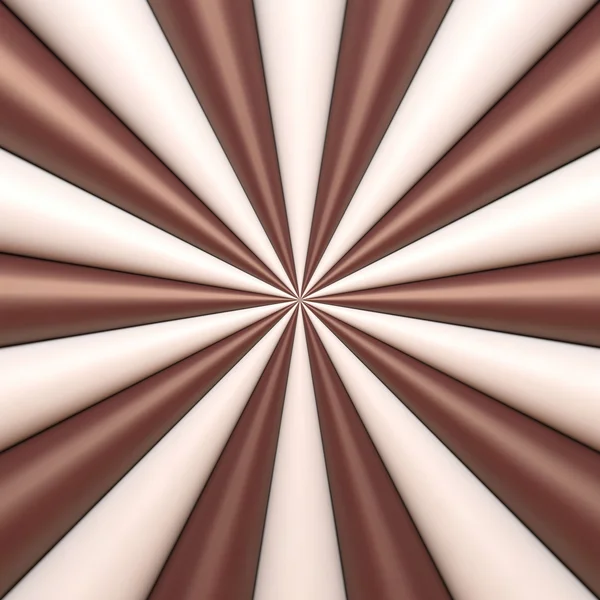 Chocolat abstrait et fond crème — Image vectorielle