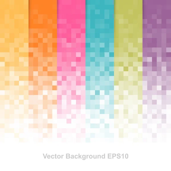 Fondo de píxeles abstracto — Vector de stock