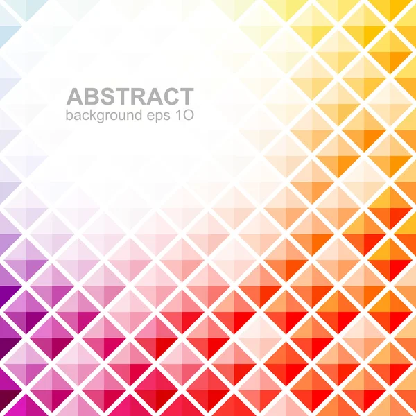 Abstract colorful square pattern background — Stock Vector