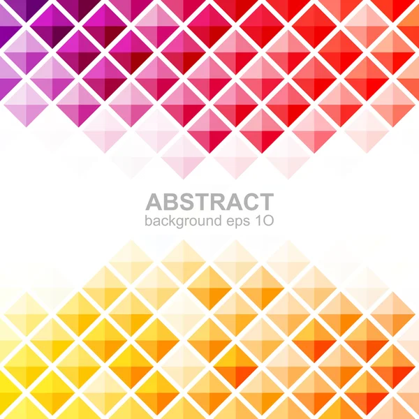 Abstract colorful square pattern background — Stock Vector