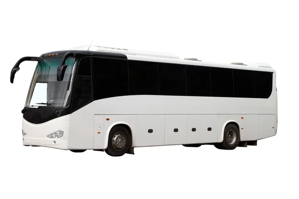 The excursion white bus — Stock Photo, Image