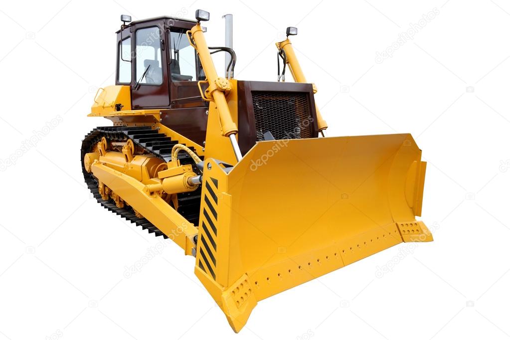 Modern crawler bulldozer