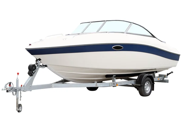 Modern motor boat Stock Picture