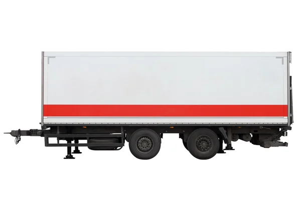 Trailer för transport av varor — Stockfoto