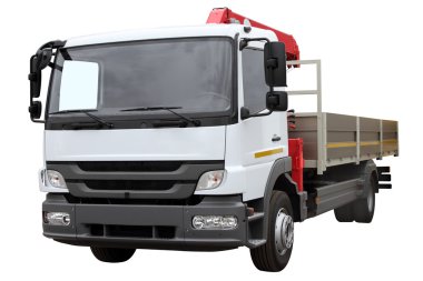 Araba-vinç malların taşınması için.