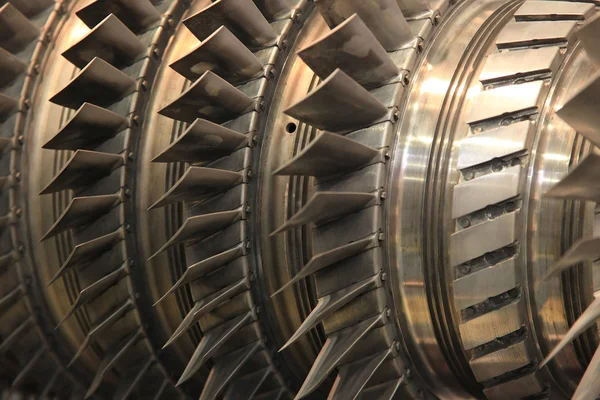 Open the steam turbine — Stock Photo, Image