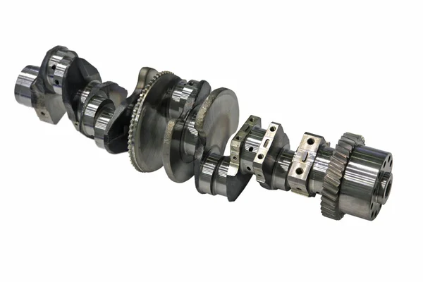 Crankshaft on a white background — Stock Photo, Image