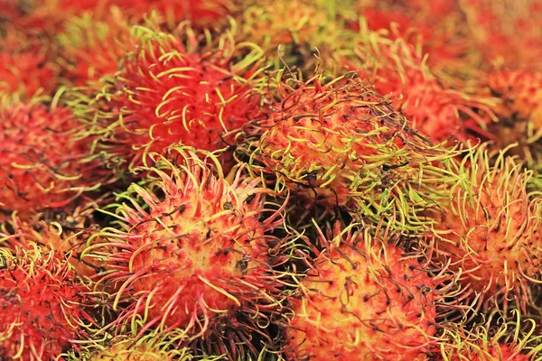 Red rambutan — Fotografie, imagine de stoc