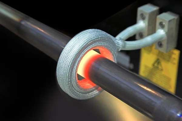 Heating of steel — Stock Photo, Image