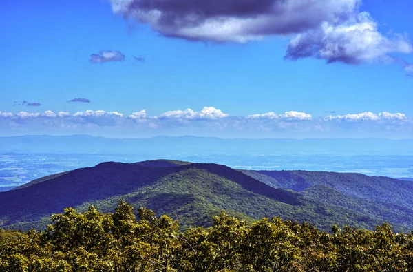 View George Washington National Forest Reddish Knob Virginia — Stock Photo, Image