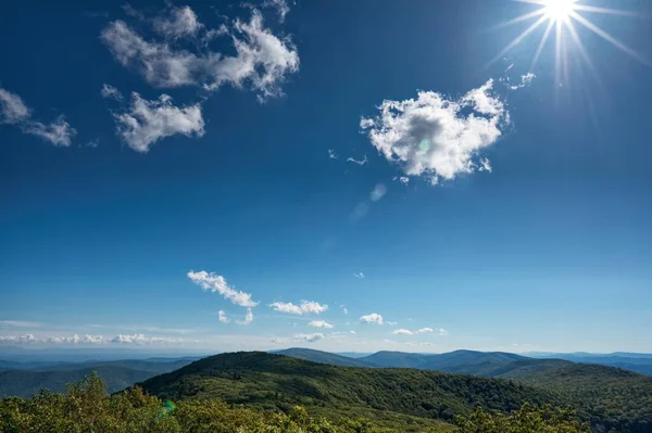 View George Washington National Forest Reddish Knob Virginia — Stock Photo, Image