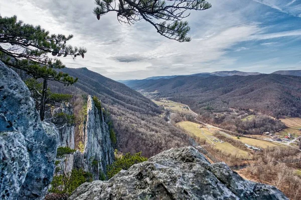 Seneca Rock West Virginia — Stockfoto