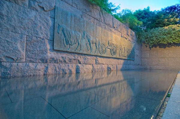 FDR Memorial, Dc — Zdjęcie stockowe