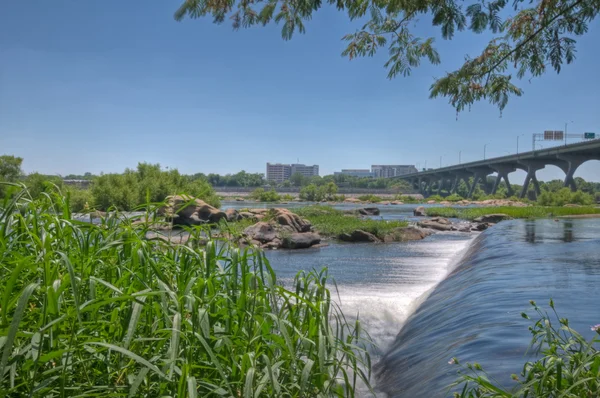 El río James — Foto de Stock