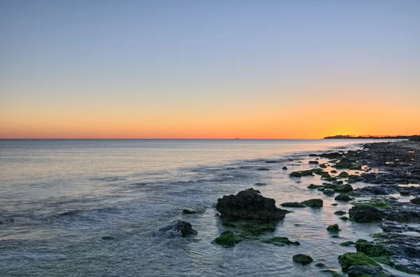 Západ slunce v Bahia Honda — Stock fotografie