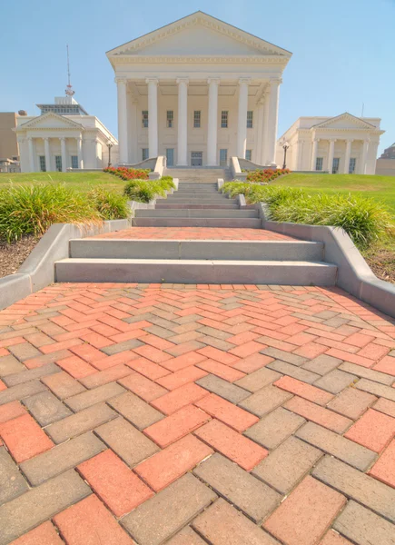 The Virginia State Capitol Building — Stock Photo, Image