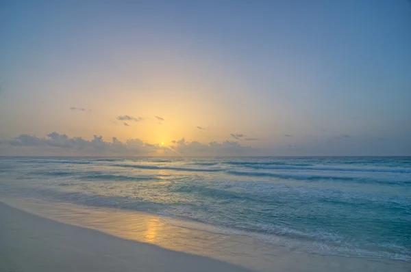 Alba a Cancun, Messico — Foto Stock