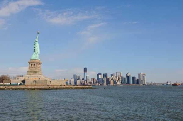 The Statue of Liberty in New York City, NY