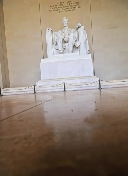 O Monumento Lincoln — Fotografia de Stock
