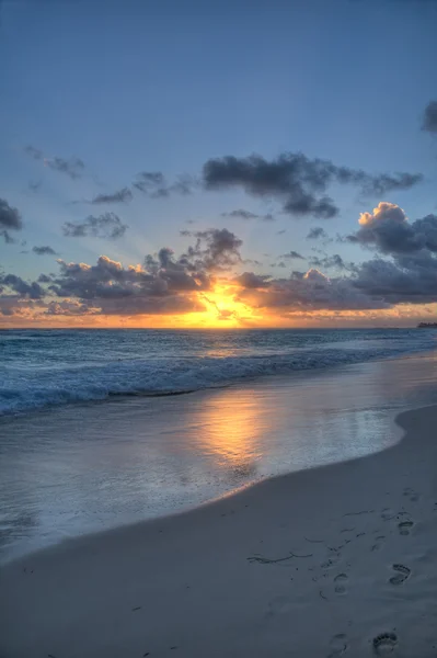 Tramonto riflesso sull'oceano — Foto Stock