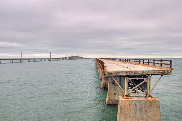 Gamla sju mile bridge Royaltyfria Stockfoton