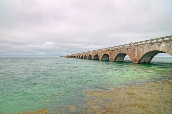 Gamla sju mile bridge Stockbild