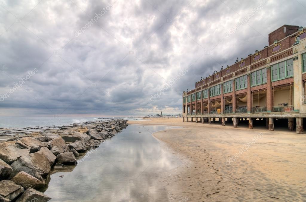 Asbury Park beach — Stock Photo © carrollmt 73331797