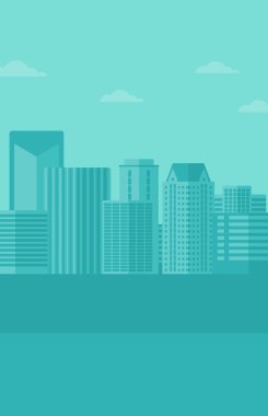 Modern şehir arka plan.