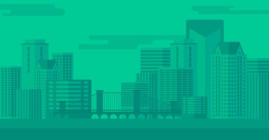 Modern şehir arka plan.