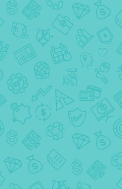arka plan ile iş ikonları/simgeleri.