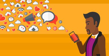 Sosyal medya uygulamaları.