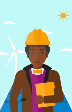 tablet bilgisayar tutan adam.