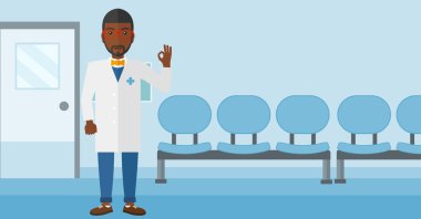 Gösteren işareti Tamam doktor.