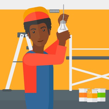 Elektrikçi büküm ampul.