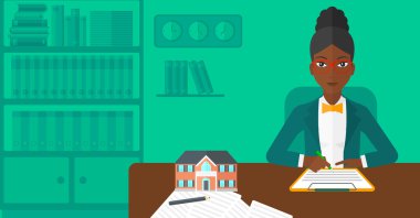 Emlakçı imza sözleşme.