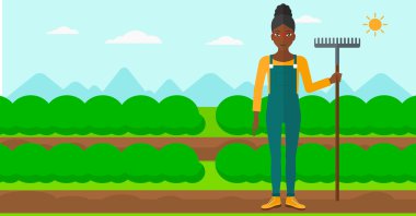 Komisyon ile çiftçi.