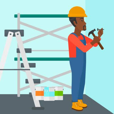 Oluşturucu çekiç çivi.