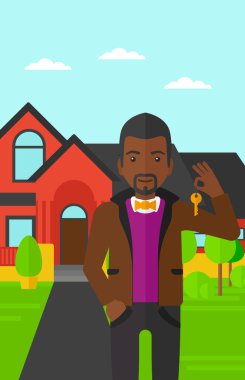 Anahtarlı bir emlakçı..