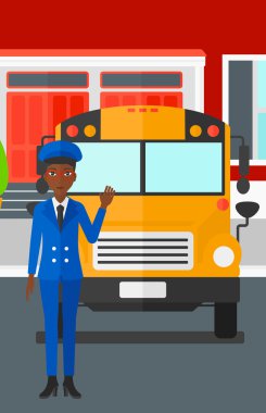 okul otobüsü sürücüsü.