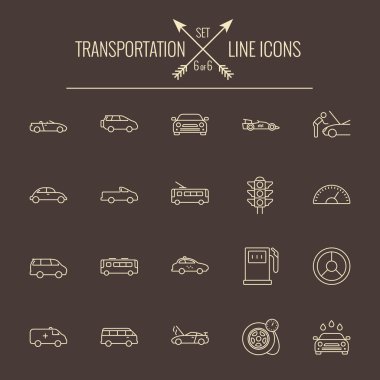 Ulaşım simgesi ayarlandı.