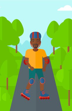 Sportif adam fırıldaklı.