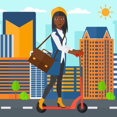 Kadın üzerinde sürme.