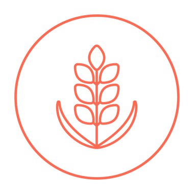 Buğday satırı simgesi.