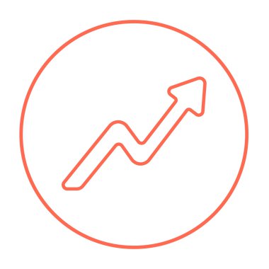 Yukarı çizgi simgesini ok.