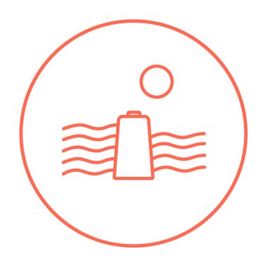 Güneş Enerji ve Hidroelektrik satırı simgesi.