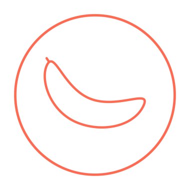 muz satırı simgesi.