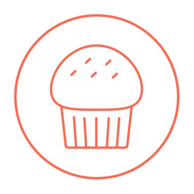 cupcake satırı simgesi.