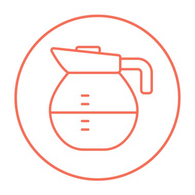 Sürahi satırı simgesi.